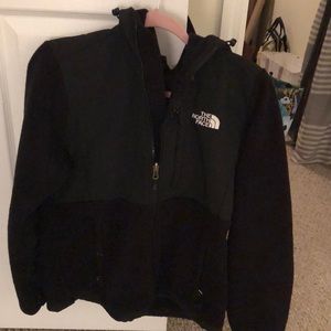 Women’s NorthFace Denali 2 Hoodie Jacket - Black